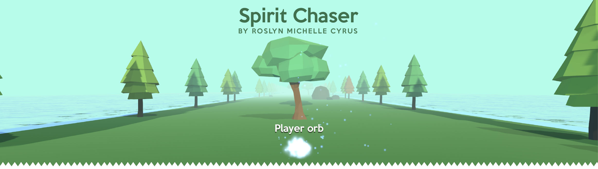 Spirit Chaser One Page Design